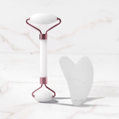 Gua-Sha et Rouleau Visage : Sublimez Votre Peau Naturellement - L&