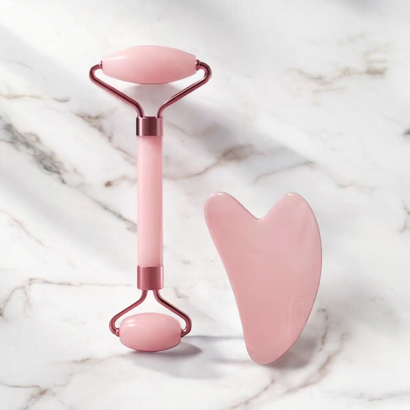 Gua-Sha et Rouleau Visage : Sublimez Votre Peau Naturellement - L&